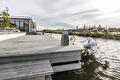 Uitzicht over het water